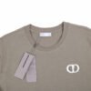 Dior Double D Logo T-Shirt (Khaki)