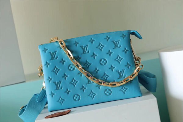 LV Coussin PM Monogram Blue For Women, Women¡¯s Bags, Shoulder And Crossbody Bags 10.2in/26cm LV?