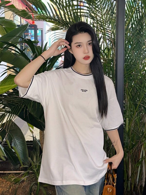 79e6def1 Prada Milano White T-Shirt