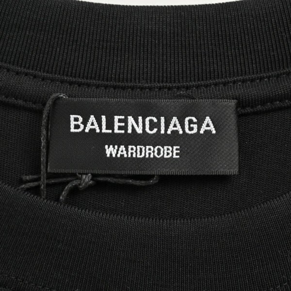 7_1602ac49-b021-4d6a-a52b-376052ea671e Balenciaga Paris Logo T-Shirt