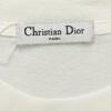 Dior Oversized Grey Logo White T-Shirt