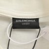 Balenciaga Blue Logo T-Shirt (White)