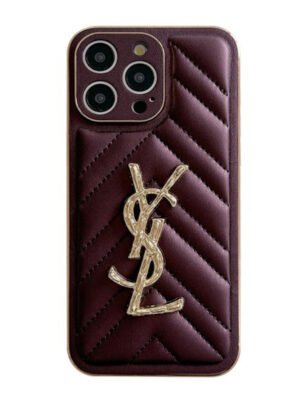 Saint Color Leather iPhone Case