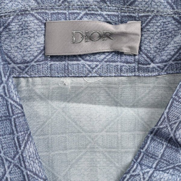 Dior Geometric Pattern Short Sleeve Shirt