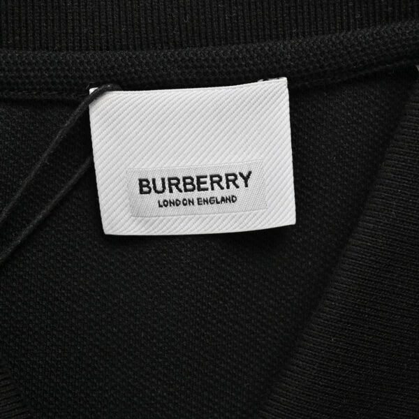 7_b259b491-0fdc-4761-bb7d-12f3de8a48d1 Burberry Striped Collar Polo Shirt in Black