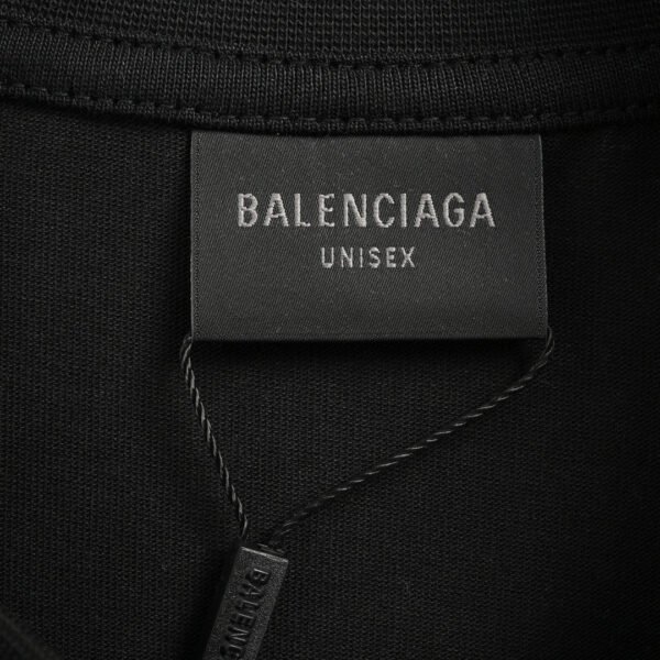 7_b3cdb2fb-f67b-41df-9975-80a3baa1d327 Balenciaga Plain Black T-Shirt