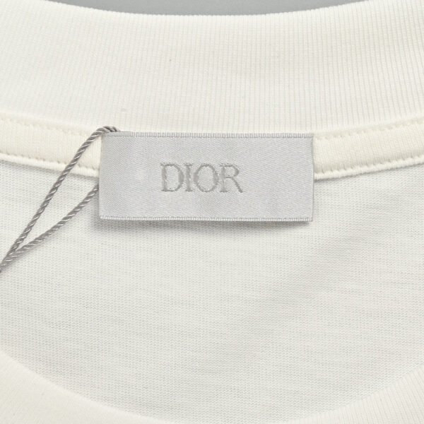 Dior White and Brown T-Shirt