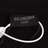 BALENCIAGA LOGO LONG SLEEVE SHIRT BLACK