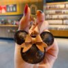 Luxury Mickey Keychain ¨C Faux Leather & Fur Pom Charm for Handbag or Car