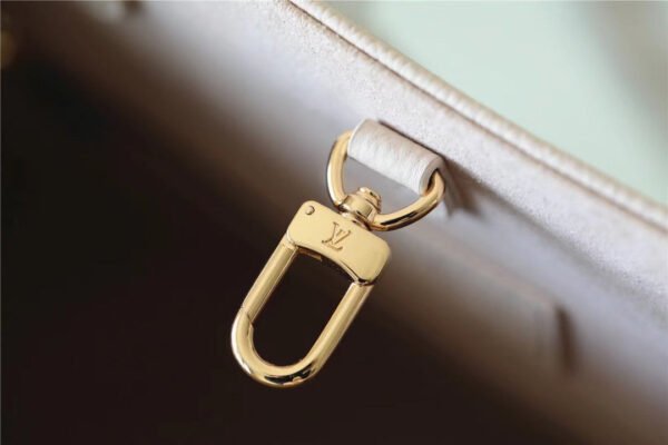 7a05bdfe LV Onthego MM Monogram Empreinte Beige/ Pink/ Yellow For Women, Shoulder And Crossbody Bags 35cm/13.8in LV M46128