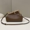 FI First Small Dark Brown For Women, HandBags, Shoulder And Crossbody Bags 10.2in/26cm FF 8BP129