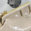 FI First Small White Crocodile Bag For Woman 26cm/10in