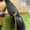 gg Marmont Half Moon Shaped Mini Bag Black For Women, Women’s Bags 8.5in/22cm gg 699514 DTDHT 1000