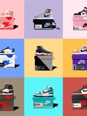 shoe box style Airpods Case