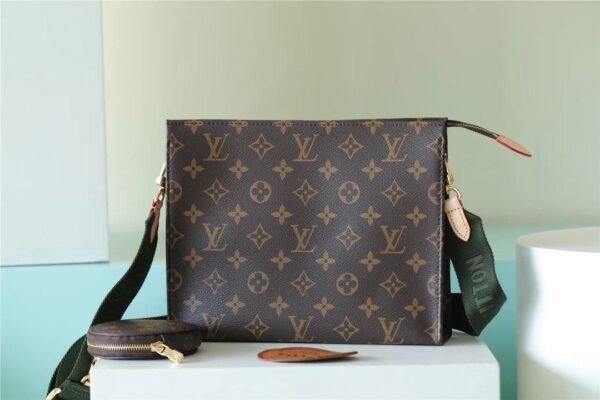LV Pochette Double Monogram Canvas For Women, Women¡¯s Bags, Shoulder And Crossbody Bags 10.2in/26cm LV