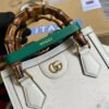 gg Diana Mini Tote Bag White For Women, Women’s Bags 7.9in/20cm gg