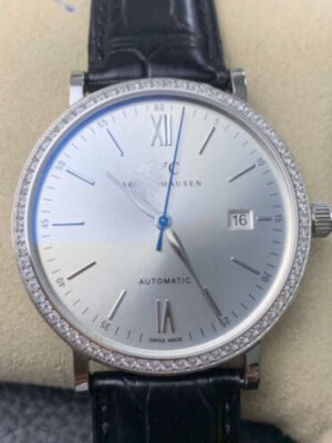 PORTOFINO IW356514 V7 FACTORY BLACK LEATHER STRAP