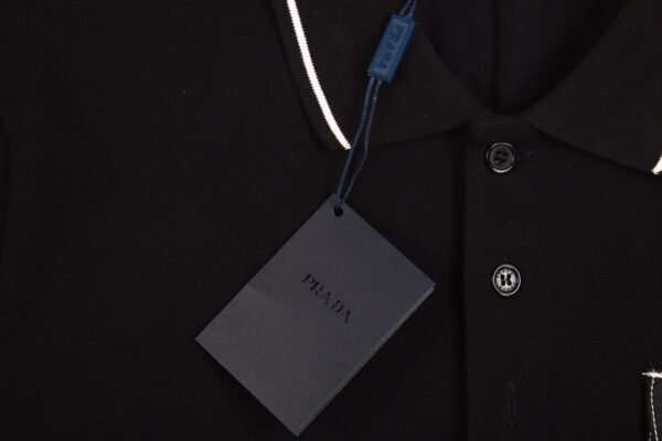 7c65b0c1 Prada "Pocket Detail" Polo Shirt