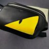 FI Little Monster Belt Bag Black/Yellow For Men, Men’s Bag 7.9in/20cm FF