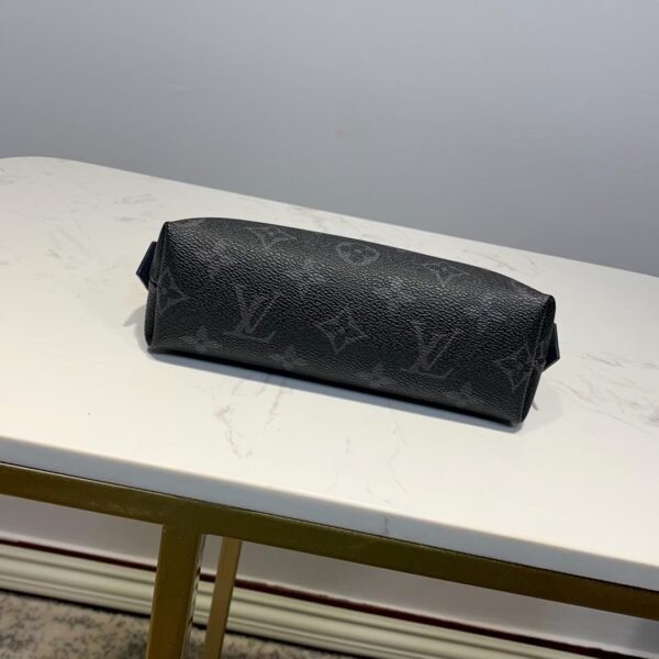 7d1f5c20-1 LV Cosmetic Pouch PM Monogram Eclipse Canvas For Women, WoBags 7.5in/19cm LV