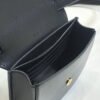 YSSL Kaia Small Satchel Black For Women 7.2in/18.5cm YSL 619740BWR0W1000