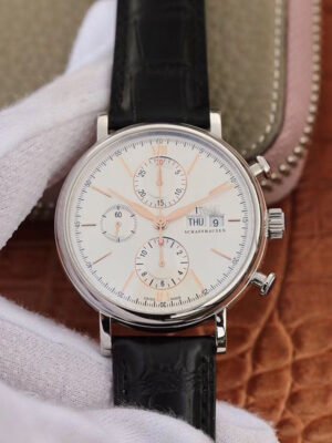 PORTOFINO CHRONOGRAPH MULTI-FUNCTION IW391022 ZF FACTORY WHITE DIAL WITH ROSE GOLD MARKERS