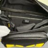 FI Little Monster Belt Bag Black/Yellow For Men, Men’s Bags 7.9in/20cm FF