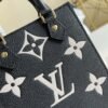 LV Petit Sac Plat Monogram Empreinte Black/Beige For Women, Women¡¯s Handbags, Shoulder And Crossbody Bags 5.5in/14cm LV M81416