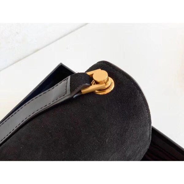 YSSL?Le Carre Satchel Black For Women 9in/23cm YSL
