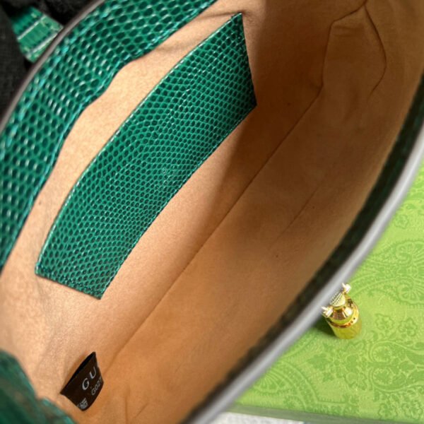 gg Jackie 1961 Lizard Mini Bag Green For Women, Women’s Bags 7.5in/19cm gg ?