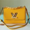 LV Twist MM Epi Sunflower Yellow For Women, Women¡¯s Bags, Shoulder And Crossbody Bags 9.1in/23cm LV M59888