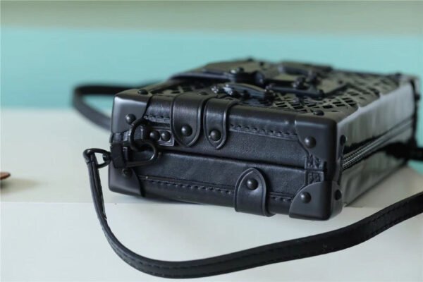 LV Petite Malle Monogram Pattern Black For Women,  Shoulder And Crossbody Bags 7.9in/20cm LV?