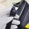 FI Little Monster Belt Bag Black/Yellow For Men, Men’s Bags 7.9in/20cm FF