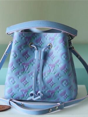 LV NeoNoe BB Monogram Empreinte Lilas Purple For Women,  Shoulder And Crossbody Bags 7.9in/20cm LV M46173