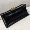 FI Medium Kan U Black and Brown Bag For Woman 25cm/10in