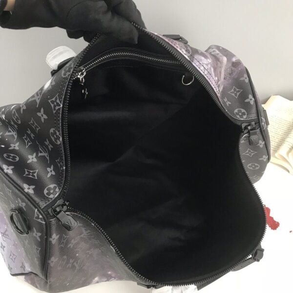 8-1 LV Keepall Bandouliere 50 Monogram Galaxy Canvas For Women, Travel Bags 19.7in/50cm LV