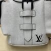 LV Christopher XS Taurillon White For Men, Bags, Shoulder And Crossbody Bags 7.7in/19.5cm LV