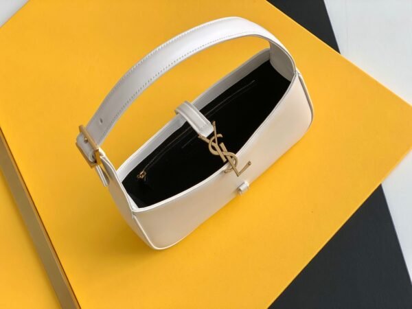 YSSL LE 5 ¨¤ 7 Hobo Bag White Material For Women 9in/23cm YSL 6572282R20W9207