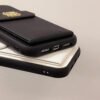 LOEWE iPhone Case With Card Holder Black-QBK240603