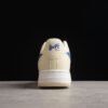 BAPE STA Low-Top Sneakers in Cream and Blue