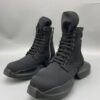 Rick Owens Black High-Top Platform Boots