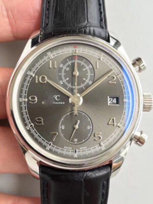 PORTUGIESER CHRONOGRAPH CLASSIC IW390404 ZF FACTORY ANTHRACITE DIAL