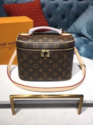 LV Nice BB Vanity Case Monogram Canvas For Women, WoBags, Travel Bags 9.4in/24cm LV M42265