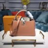 LV Capucines PM Taurillon And Python Magnolia Pink For Women,  Shoulder And Crossbody Bags 10.4in/27cm LV