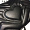 gg Marmont Matelass¨¦ Mini Bag Black Matelass¨¦ Chevron With A Heart For Women 8.5in/22cm gg  446744 DTDIT 1000