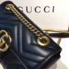gg Marmont Matelass¨¦ Mini Bag Black Matelass¨¦ Chevron With A Heart For Women 8.5in/22cm gg  446744 DTDIT 1000