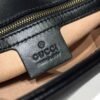 gg Marmont Small Matelass¨¦ Shoulder Bag Black Matelass¨¦ Chevron With A Heart For Women 10in/22cm gg 446744 DTDIT 1000