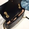 gg Marmont Small Matelass¨¦ Shoulder Bag Black Matelass¨¦ Chevron With A Heart For Women 10in/22cm gg 446744 DTDIT 1000
