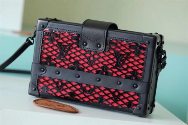 808c78b8 LV Petite Malle Monogram Black For Women, Women¡¯s Handbags, Shoulder And Crossbody Bags 7.9in/20cm LV M20353