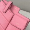 FI Bustine 2 Pockets Mini Pink Bag For Woman 16cm/6in